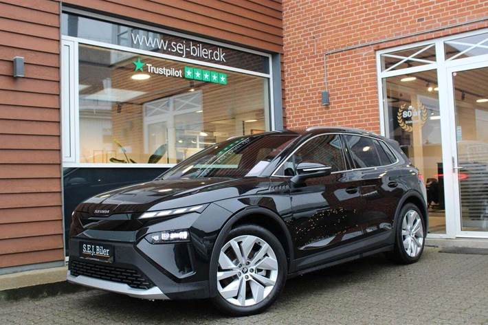 Sort Skoda Elroq fra 2025