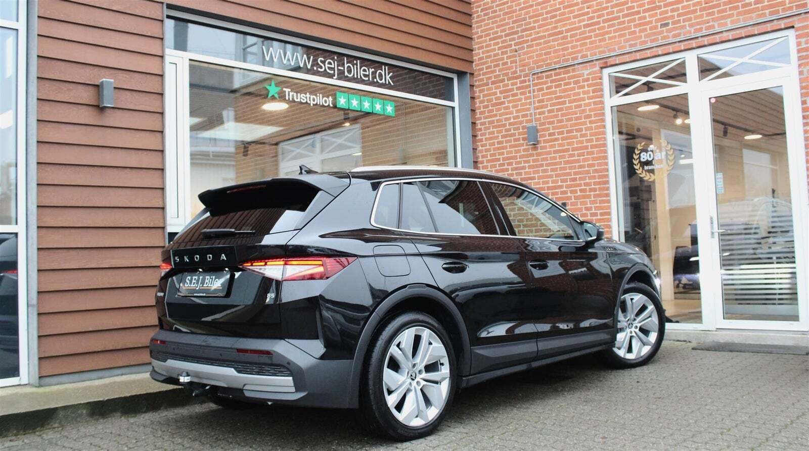 Sort Skoda Elroq fra 2025