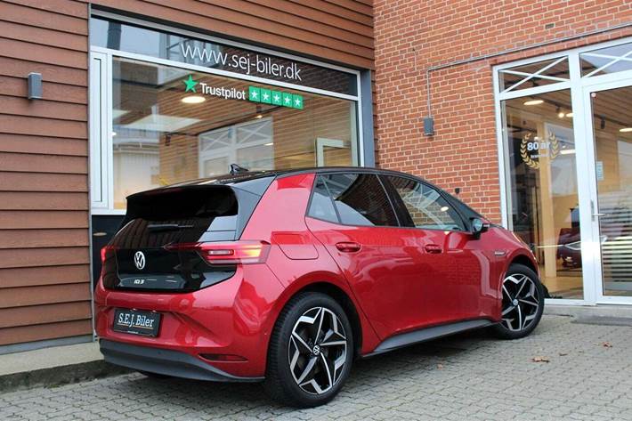 Rød VW ID.3 fra 2022