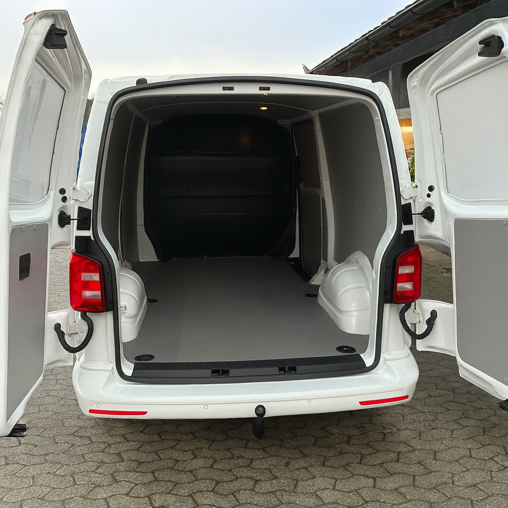Hvid VW Transporter fra 2017