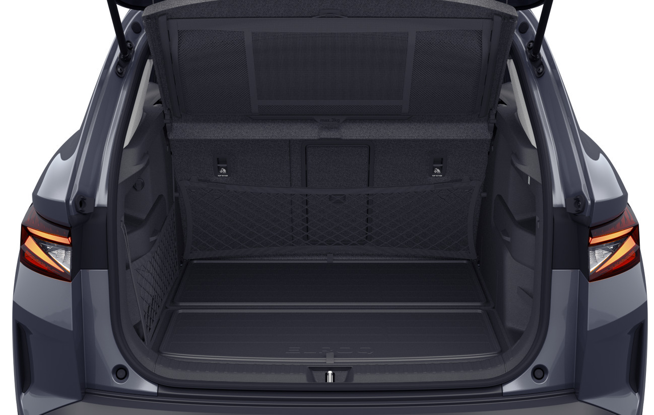 Grå Skoda Elroq fra 2026