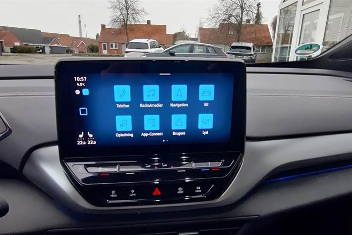 Blå VW ID.4 fra 2023