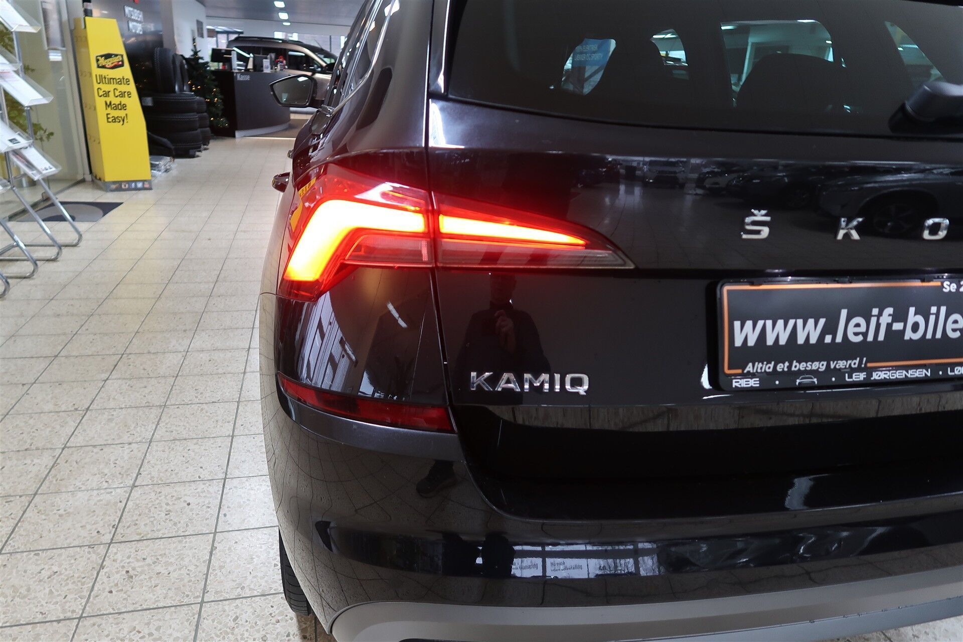 Sort Skoda Kamiq fra 2021