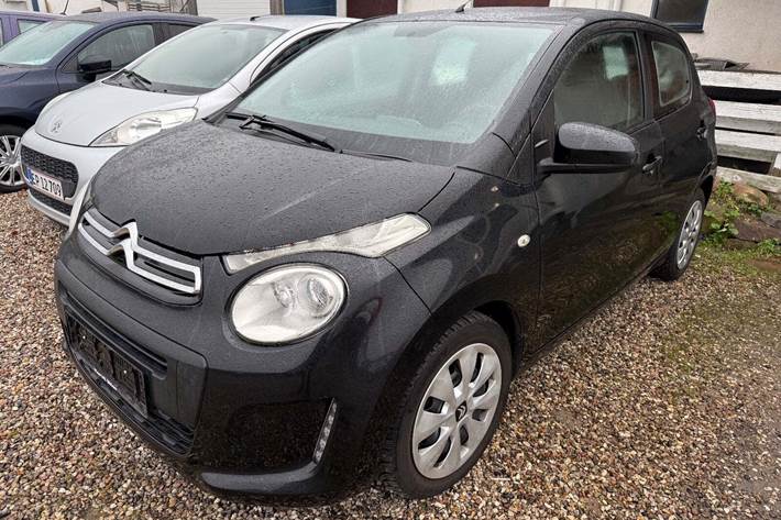 Sort Citroën C1 fra 2016 set udefra