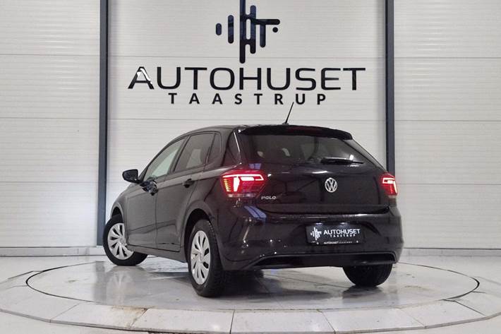 Sort VW Polo fra 2020