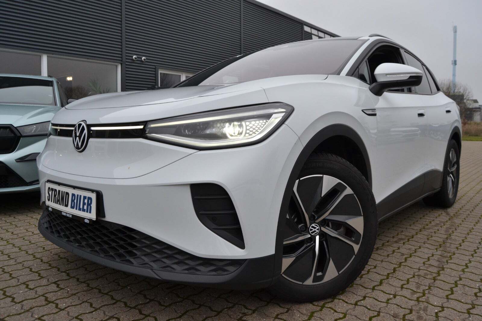 Hvid VW ID.4 fra 2021