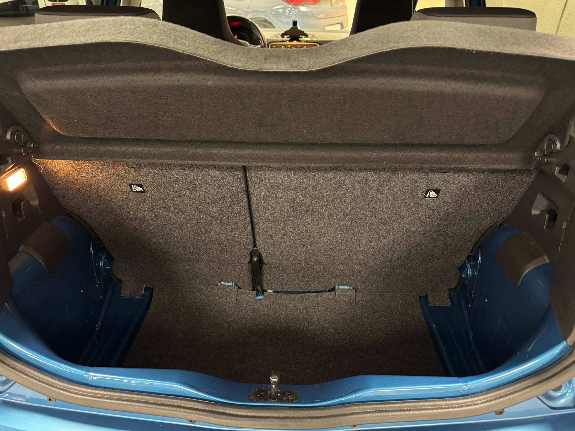 Blå Skoda Citigo fra 2019