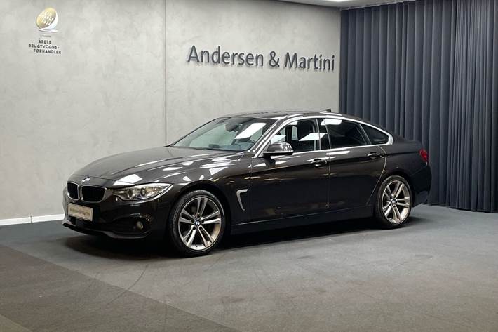 Bronze BMW 420d fra 2017 set udefra