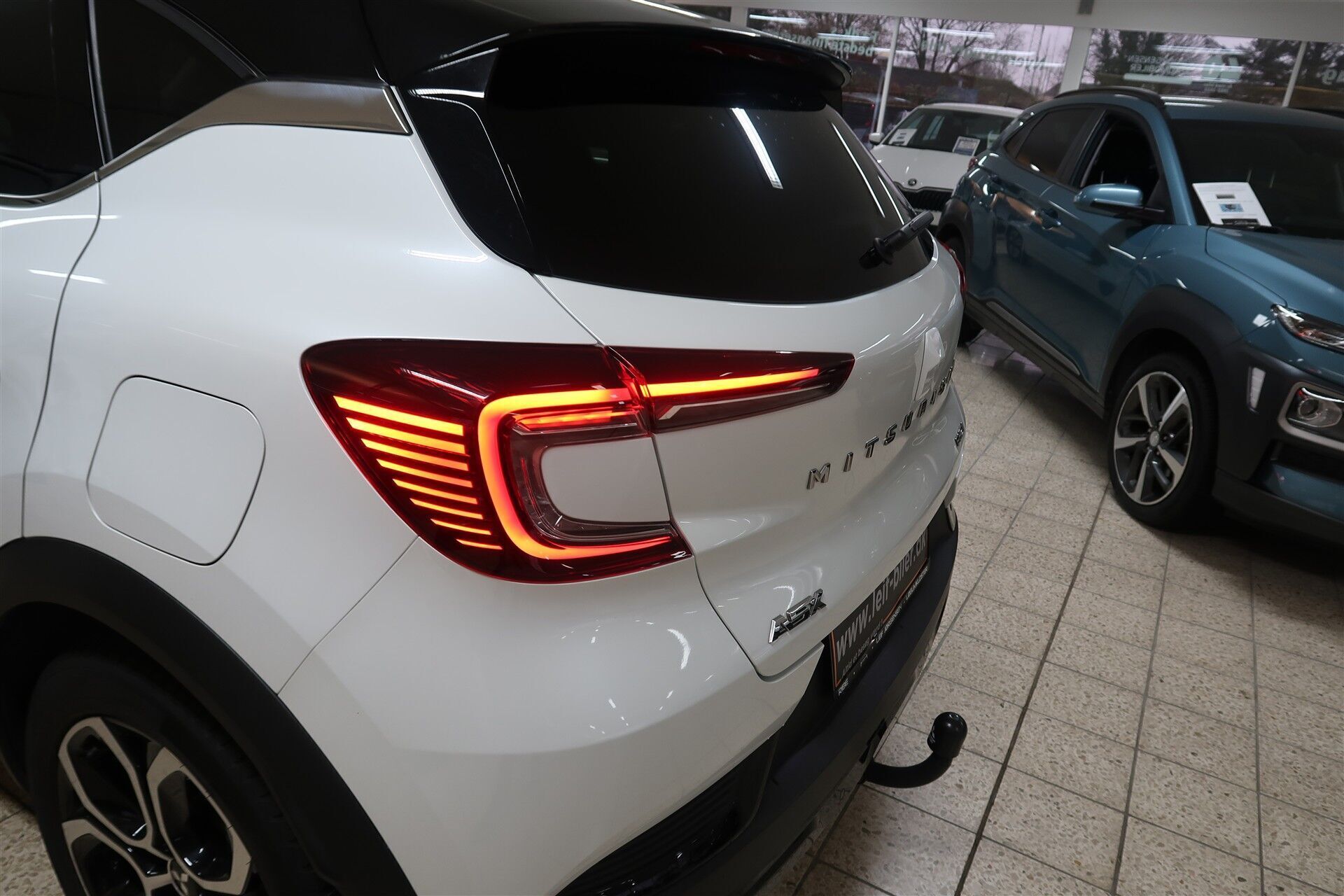 Hvid Mitsubishi ASX fra 2024