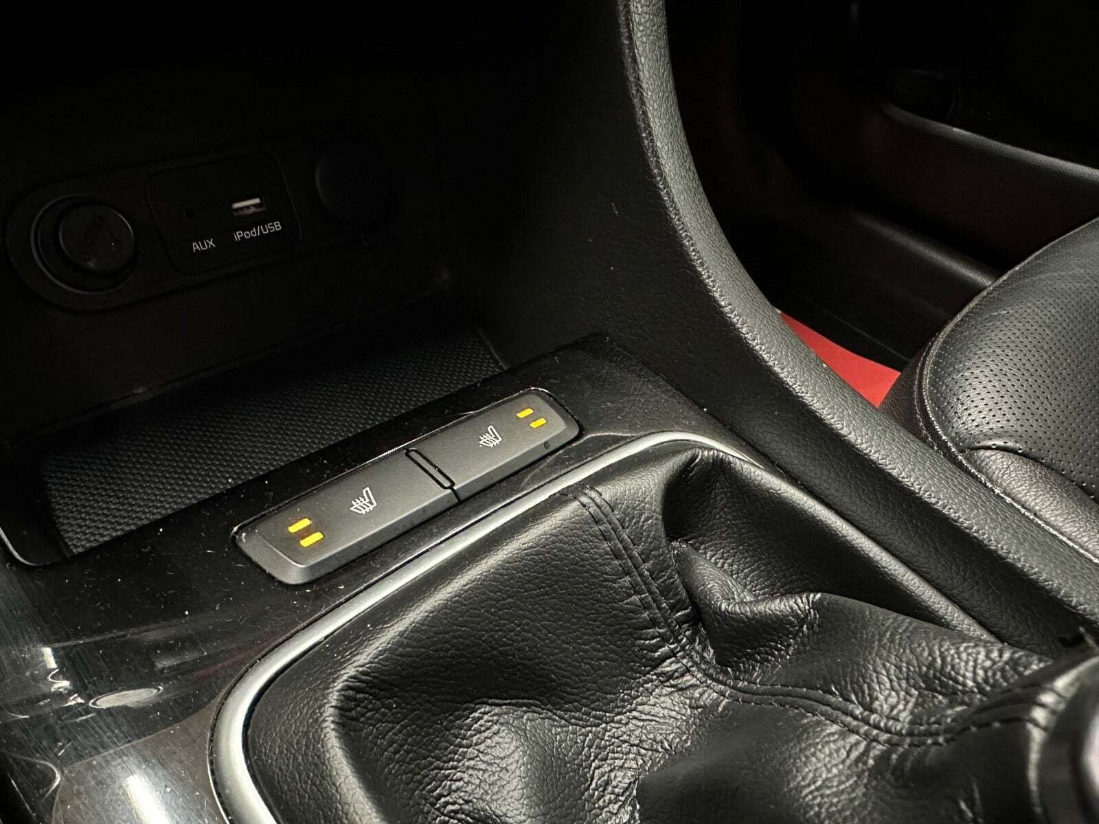 Rød Kia Optima fra 2015