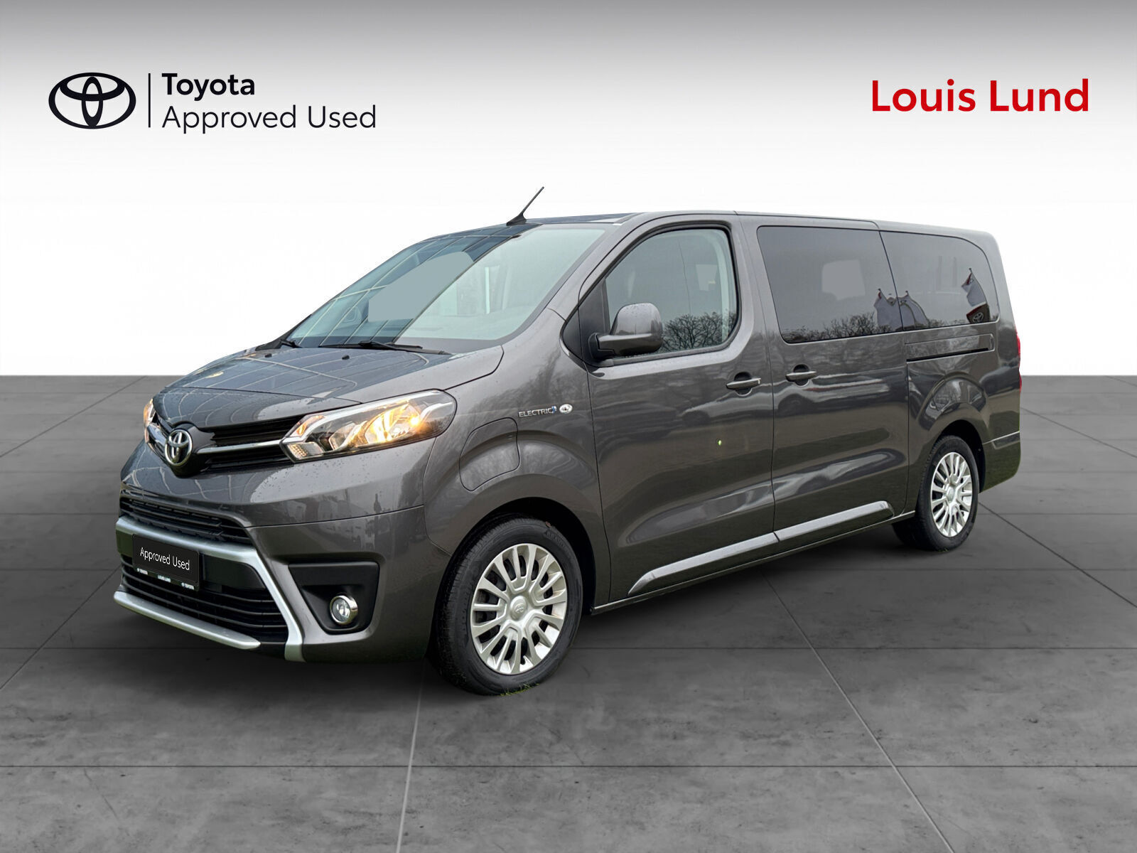 Toyota Proace Verso Electric Long EL Shuttle To skydedøre 136HK Aut.