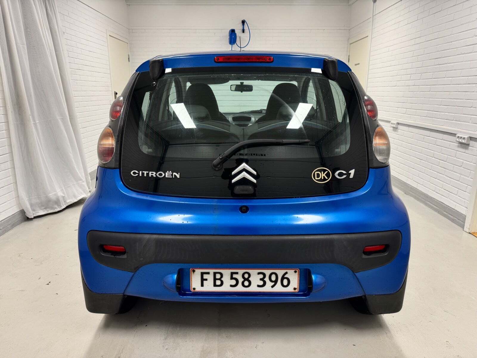 Blå Citroën C1 fra 2011