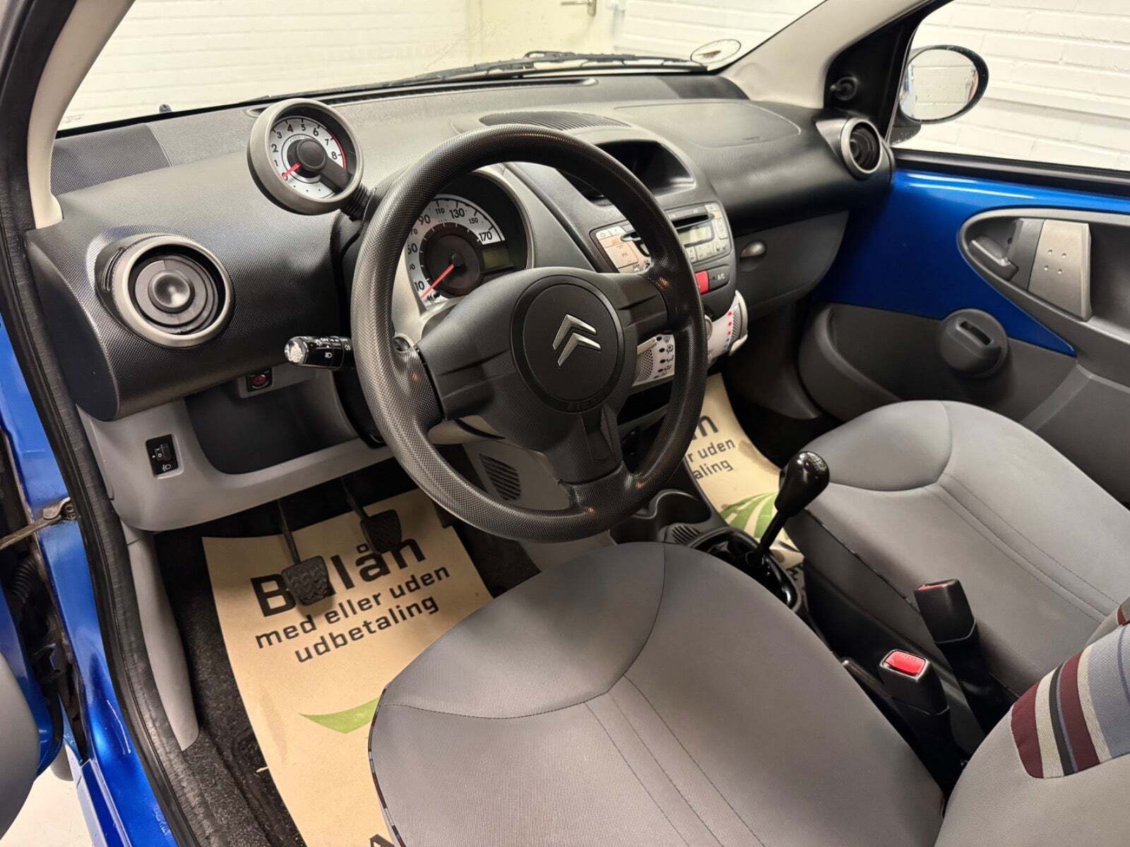 Blå Citroën C1 fra 2011
