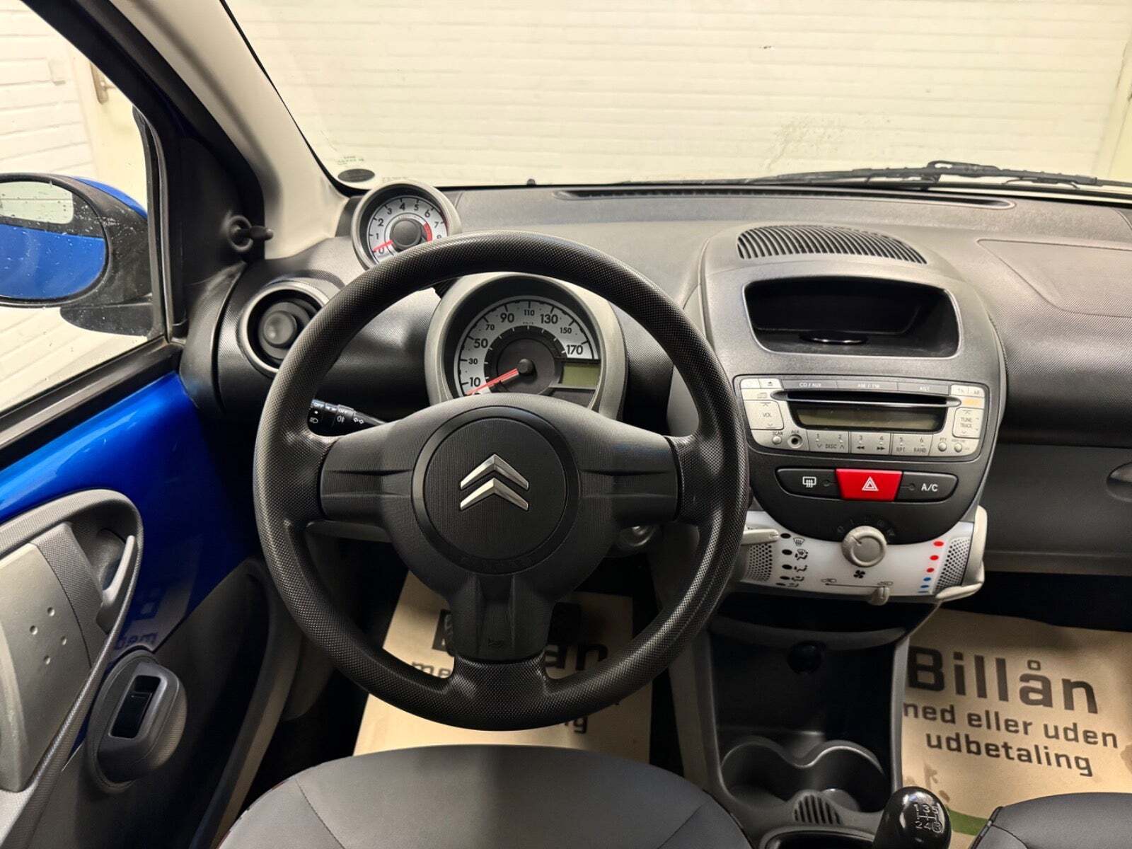 Blå Citroën C1 fra 2011