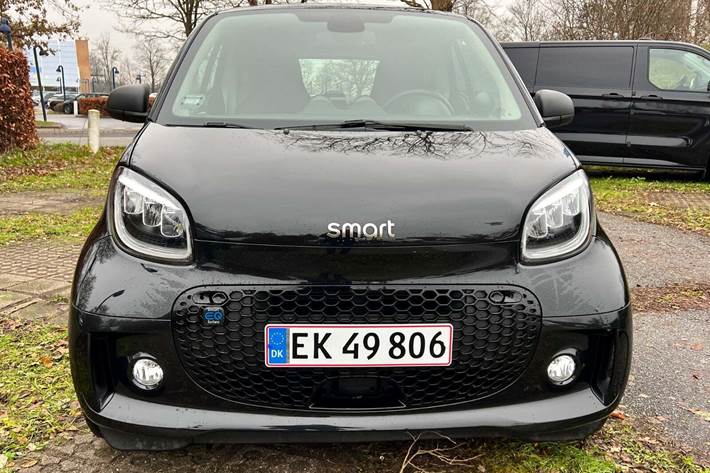 Sort Smart Fortwo fra 2021