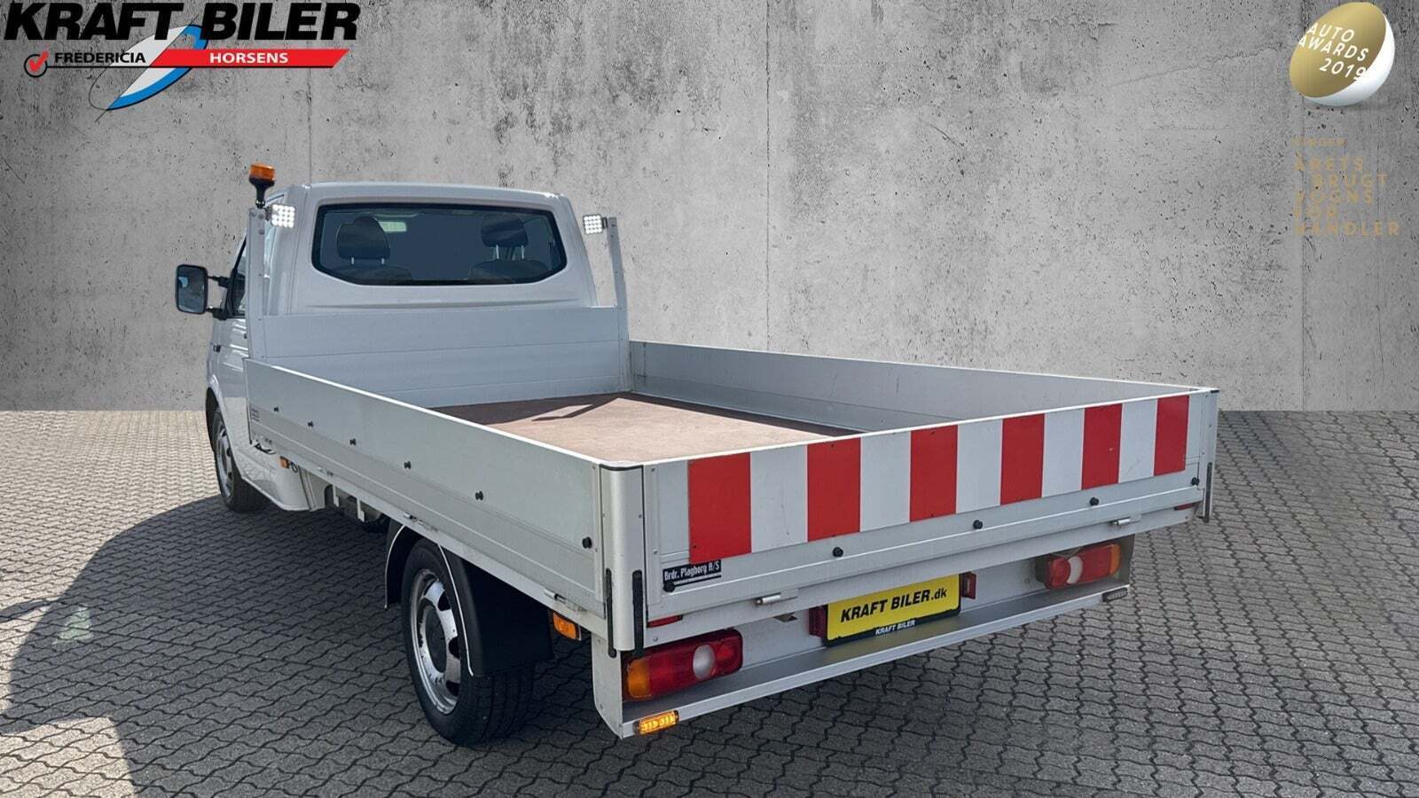 Hvid VW Transporter fra 2021