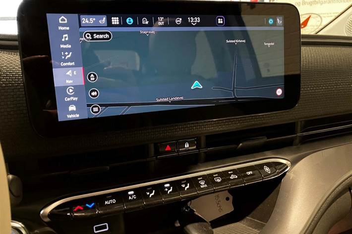 Hvid Fiat 500e fra 2023