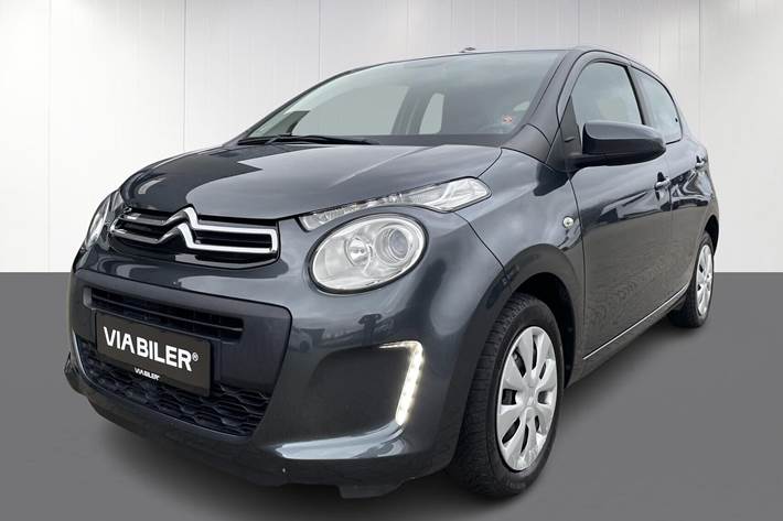 Grå Citroën C1 fra 2018 set udefra