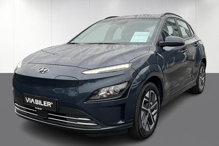 Sort Hyundai Kona fra 2022 set udefra