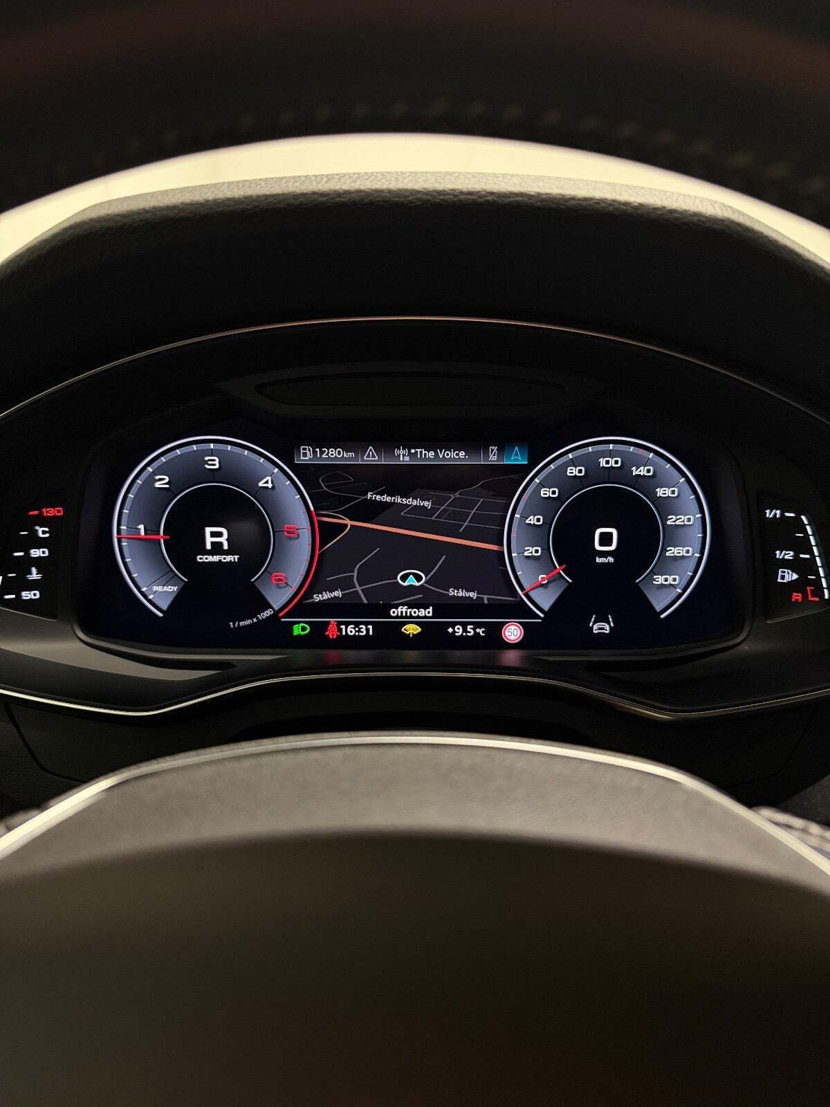 Grå Audi A6 fra 2019