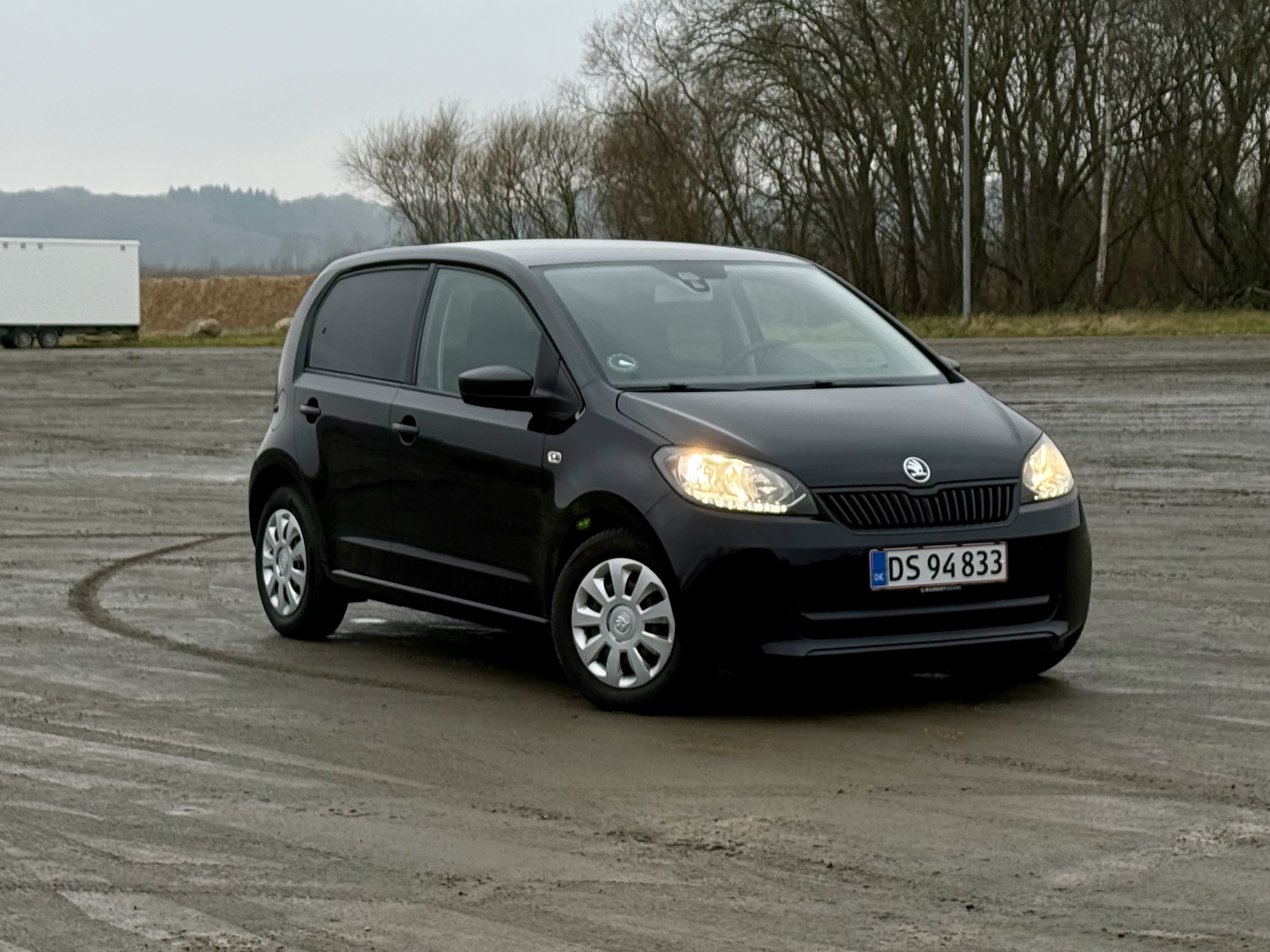 Sort Skoda Citigo fra 2017