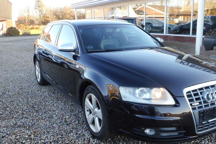 Sort Audi A6 fra 2005