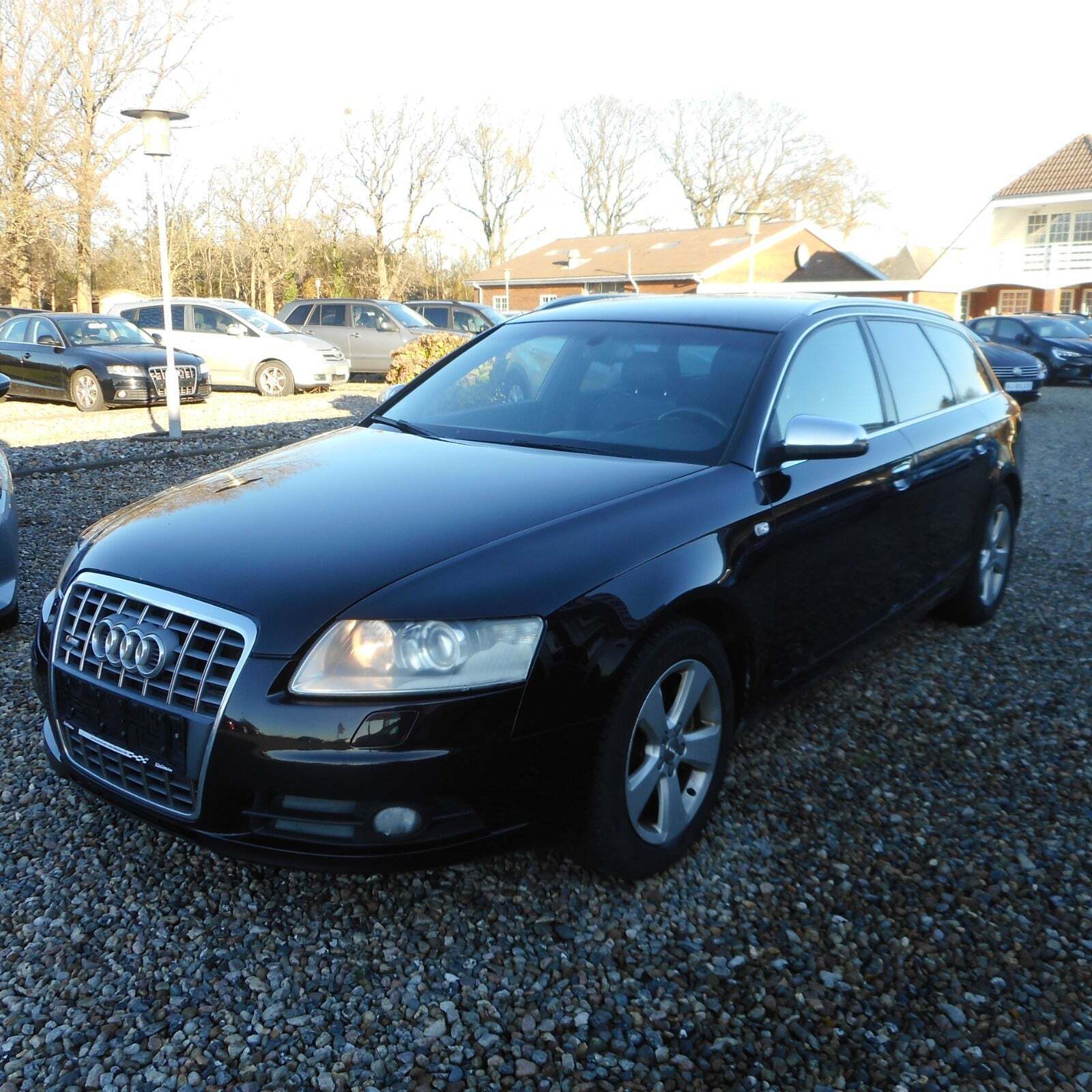 Sort Audi A6 fra 2005