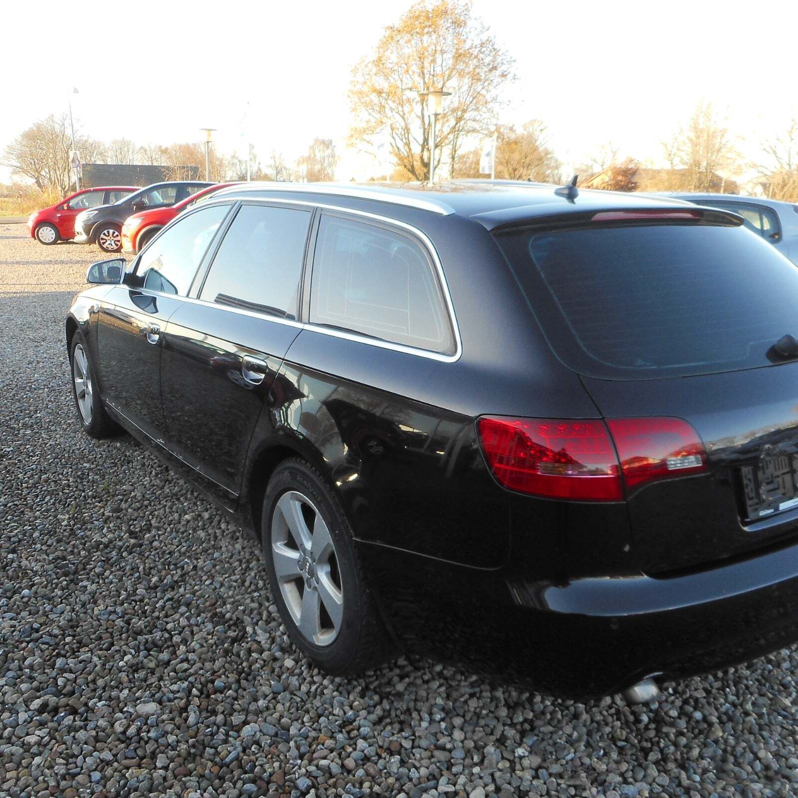Sort Audi A6 fra 2005