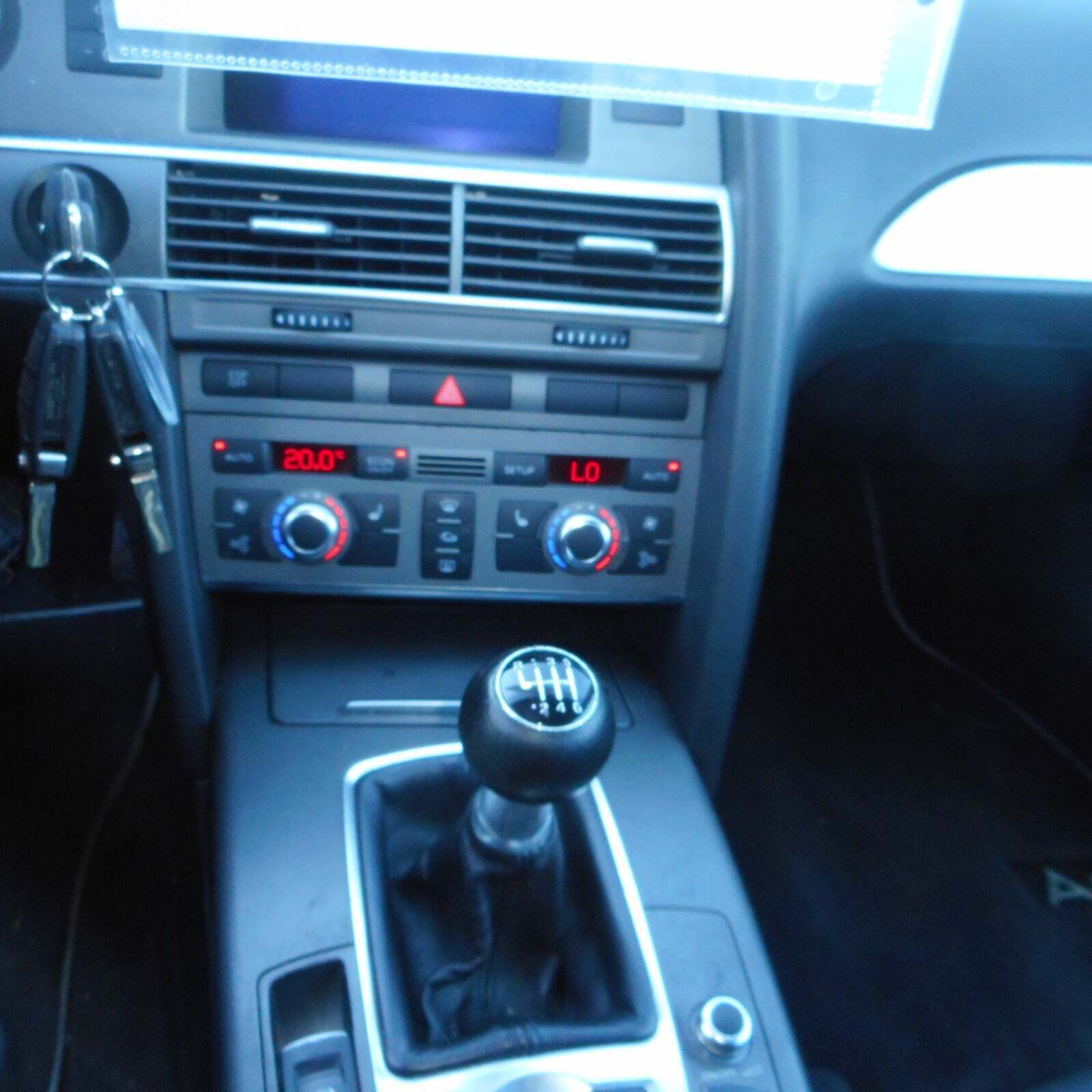 Sort Audi A6 fra 2005