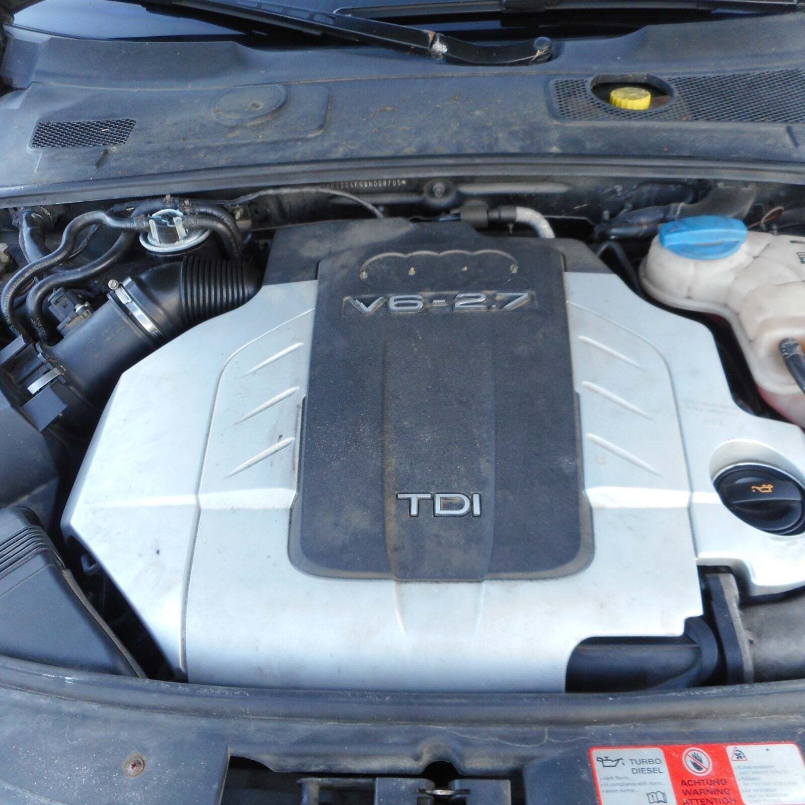 Sort Audi A6 fra 2005