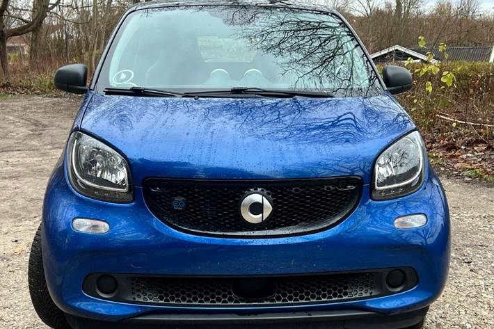 Blå Smart ForFour fra 2019