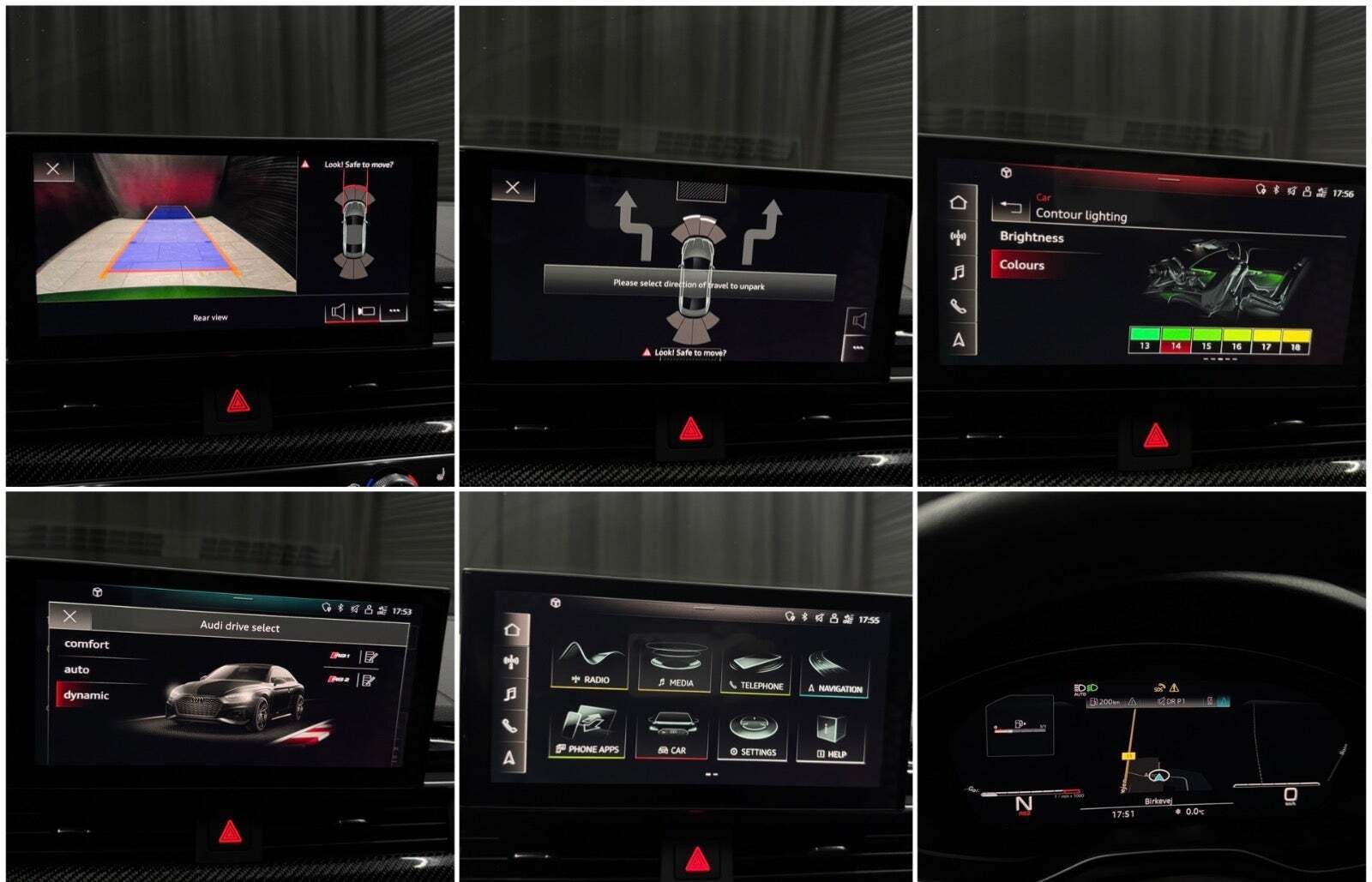 Grøn Audi RS5 fra 2020