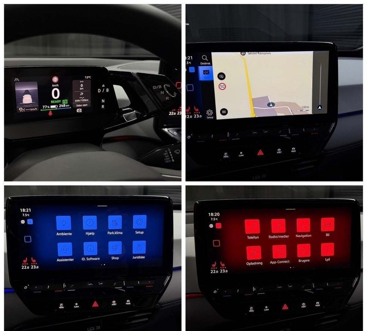 Rød VW ID.3 fra 2024