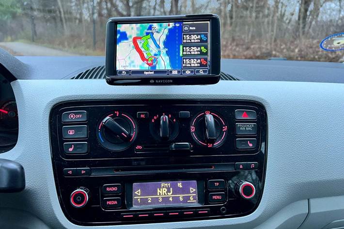 Hvid VW UP! fra 2013