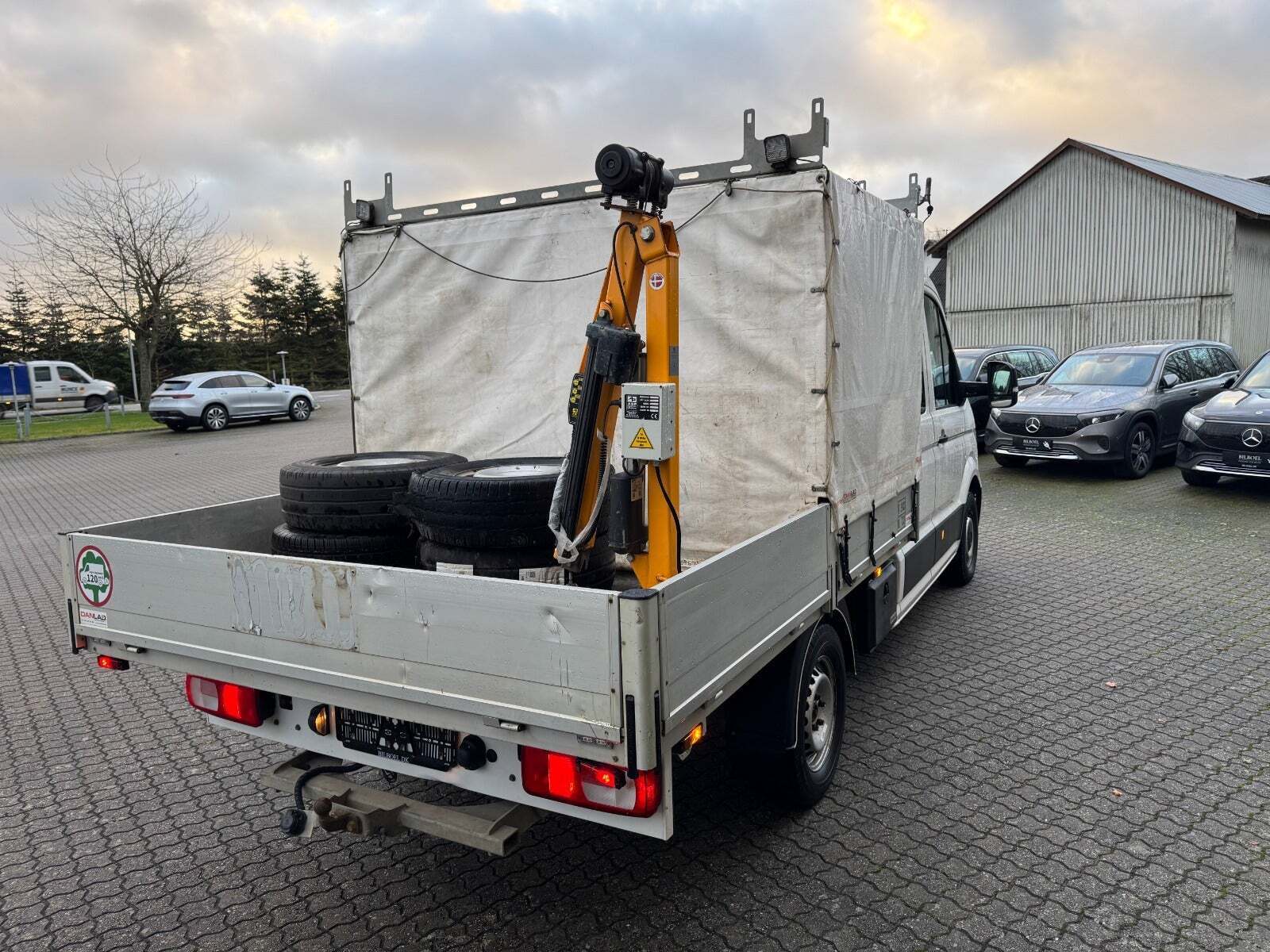 Hvid VW Crafter 35 fra 2020