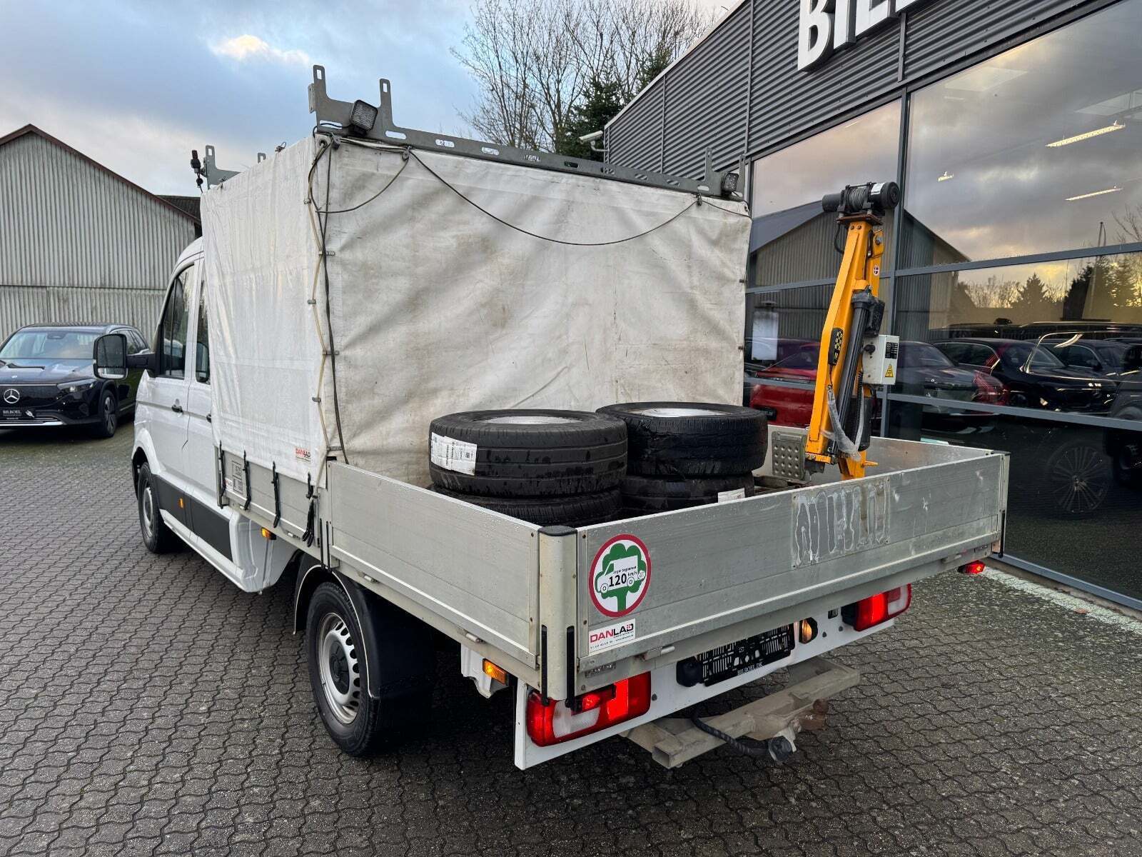 Hvid VW Crafter 35 fra 2020