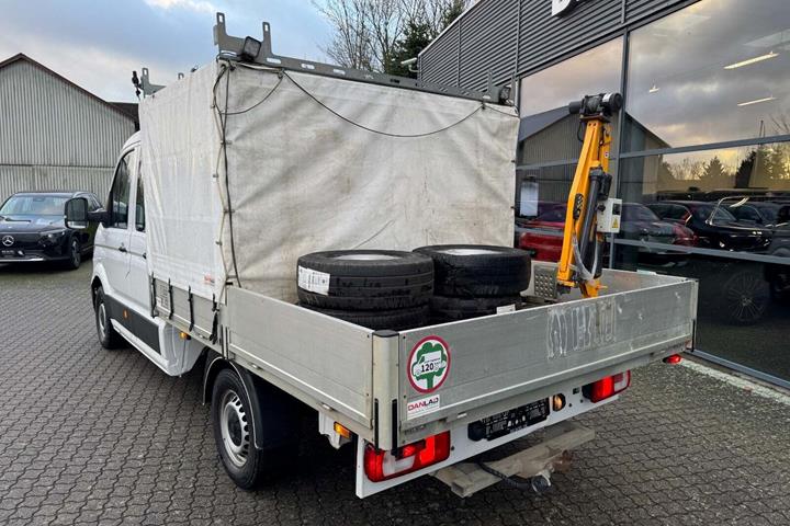 Hvid VW Crafter 35 fra 2020