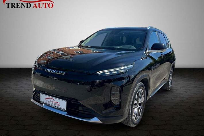 Sort Maxus Euniq6 fra 2023 set udefra