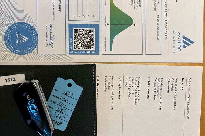 Grå VW ID.3 fra 2021