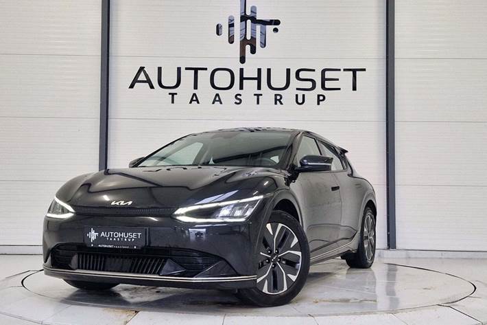 Sort Kia EV6 fra 2021 set udefra