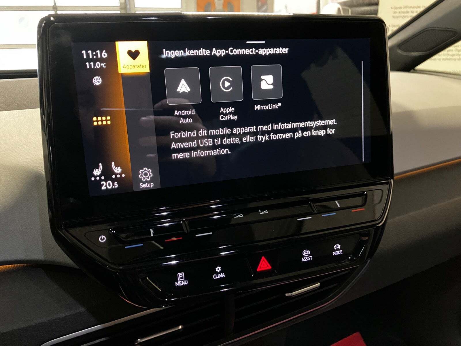 Hvid VW ID.3 fra 2021