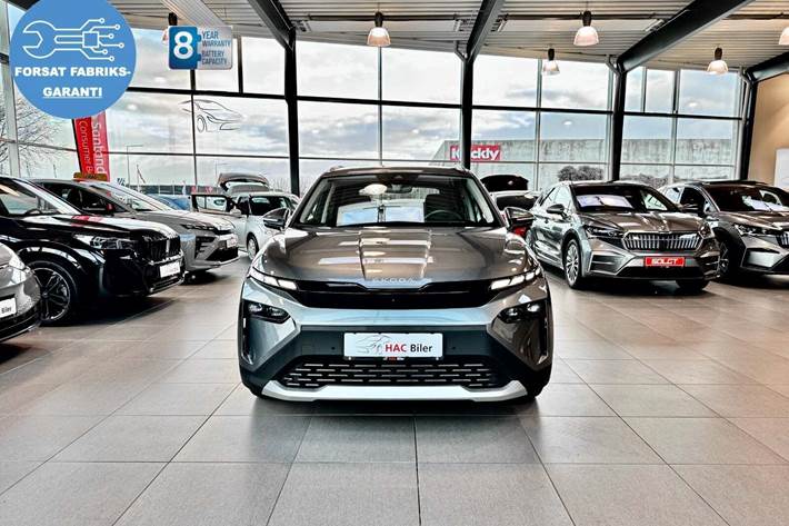 Grå Skoda Elroq fra 2025