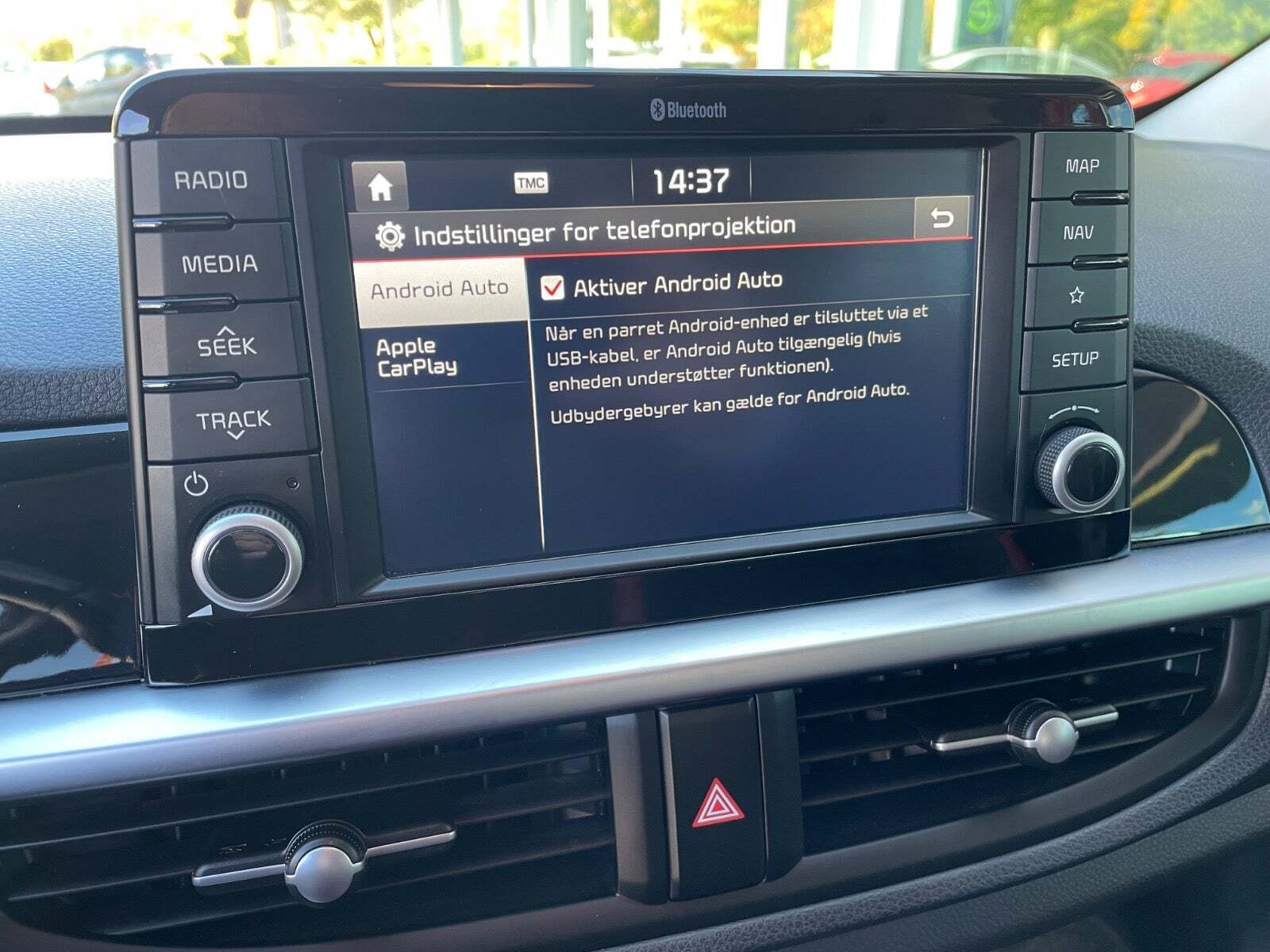 Rød Kia Picanto fra 2018