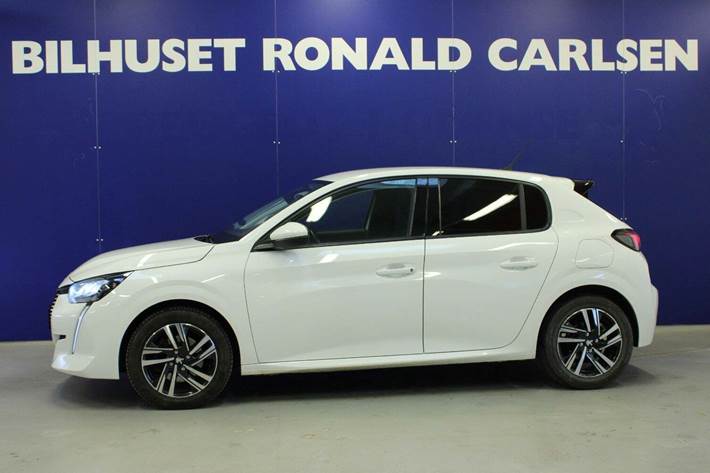 Hvid Peugeot 208 fra 2021