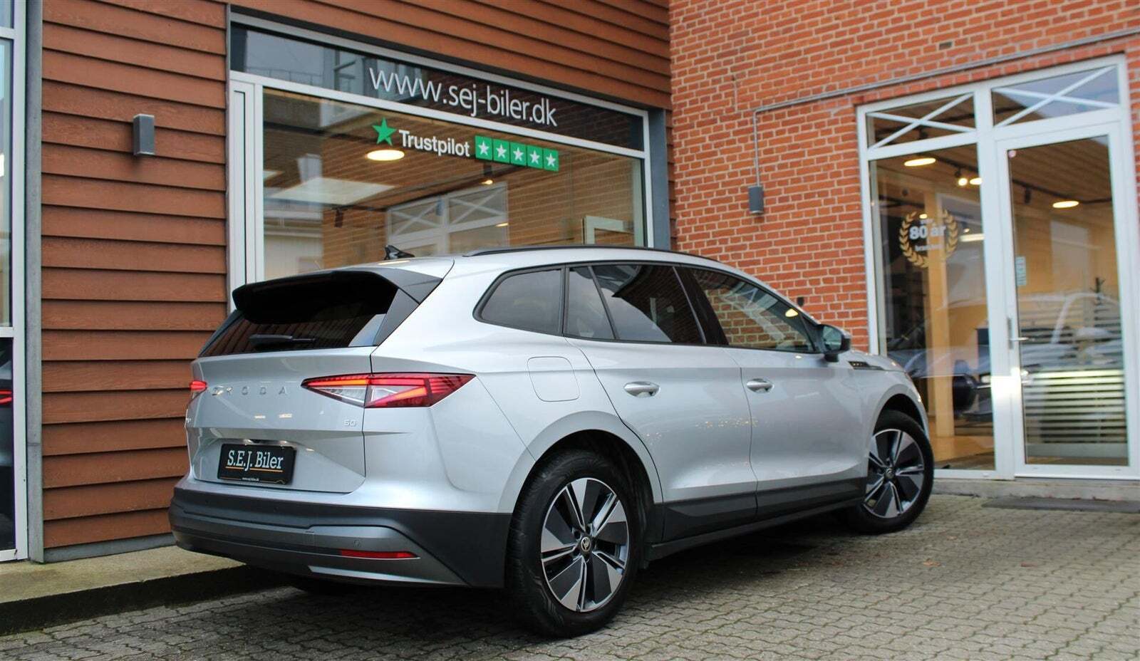 Sølv Skoda Enyaq fra 2024