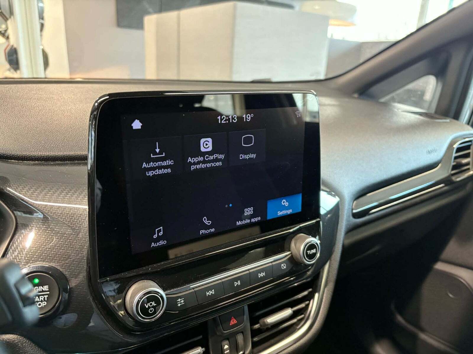 Sort Ford Fiesta fra 2019