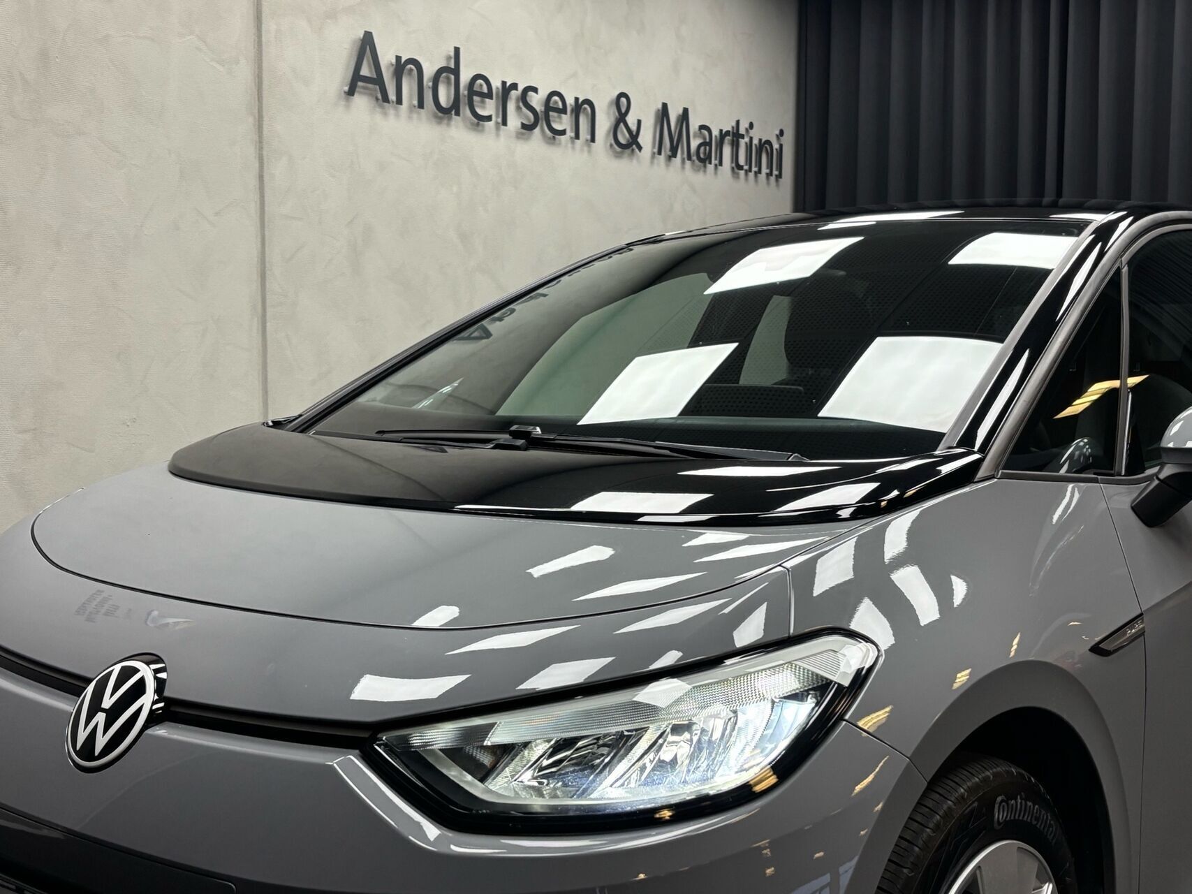 Grå VW ID.3 fra 2021