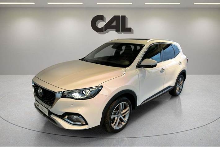 Hvid MG EHS fra 2021 set udefra