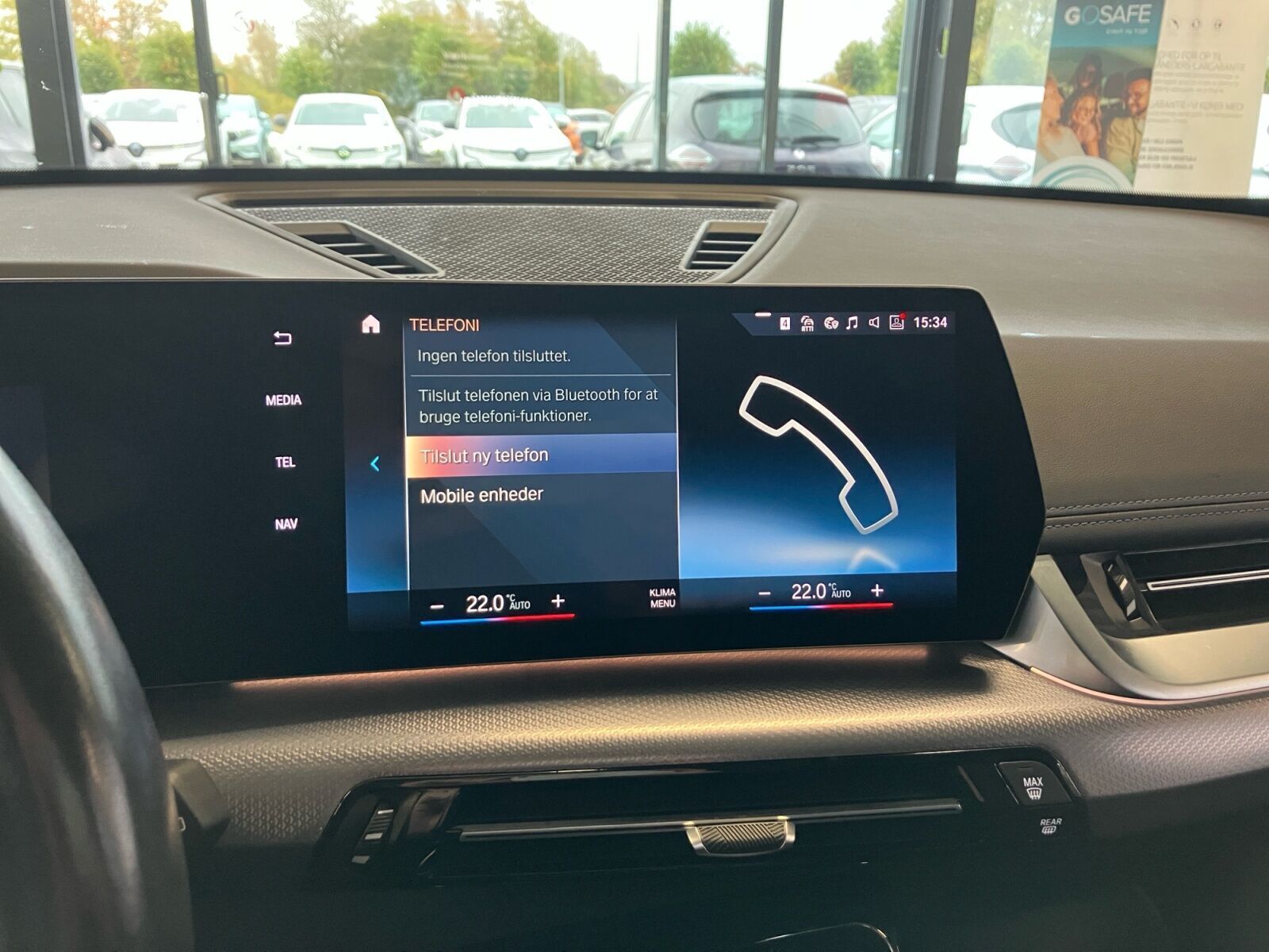 Hvid BMW iX1 fra 2023