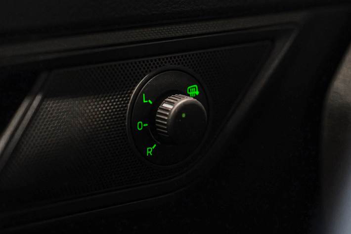 Sort Skoda Fabia fra 2019